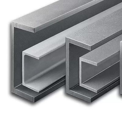 ホットロール C 型ステンレス鋼プロファイル グレード 316 4 &quot;x 2&quot; x 0.25 &quot;