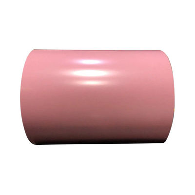 ピンク色 PPGI PPGL プリペイント鋼コイル DC03 0.12-2mm